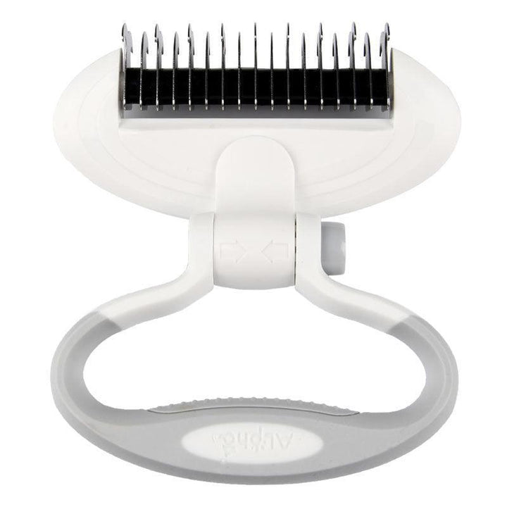 Dog Grooming Comb Knot - Gentle Pet Combs for Grooming - White