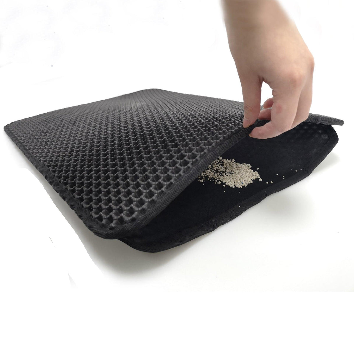 Washable Puppy Mat | Multi-Layered, Absorbent & Waterproof  - Black