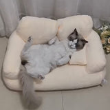 Luxury Cats Sofa Bed - Plush & Stable